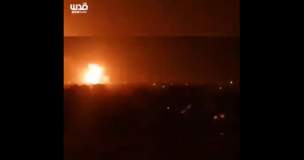 Breaking: Israel bombs the hell out of Islamic Jihad (Iranian militia) in Gaza & Syria