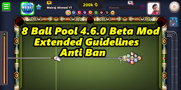 8 Ball Pool 4.6.0 Beta Mod