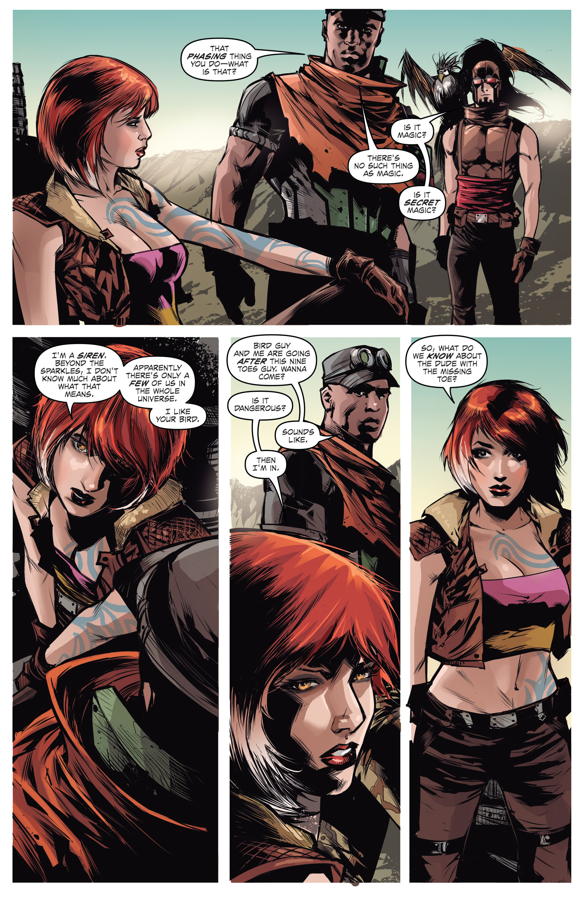 Read online Borderlands: The Fall of Fyrestone comic -  Issue #1 - 22