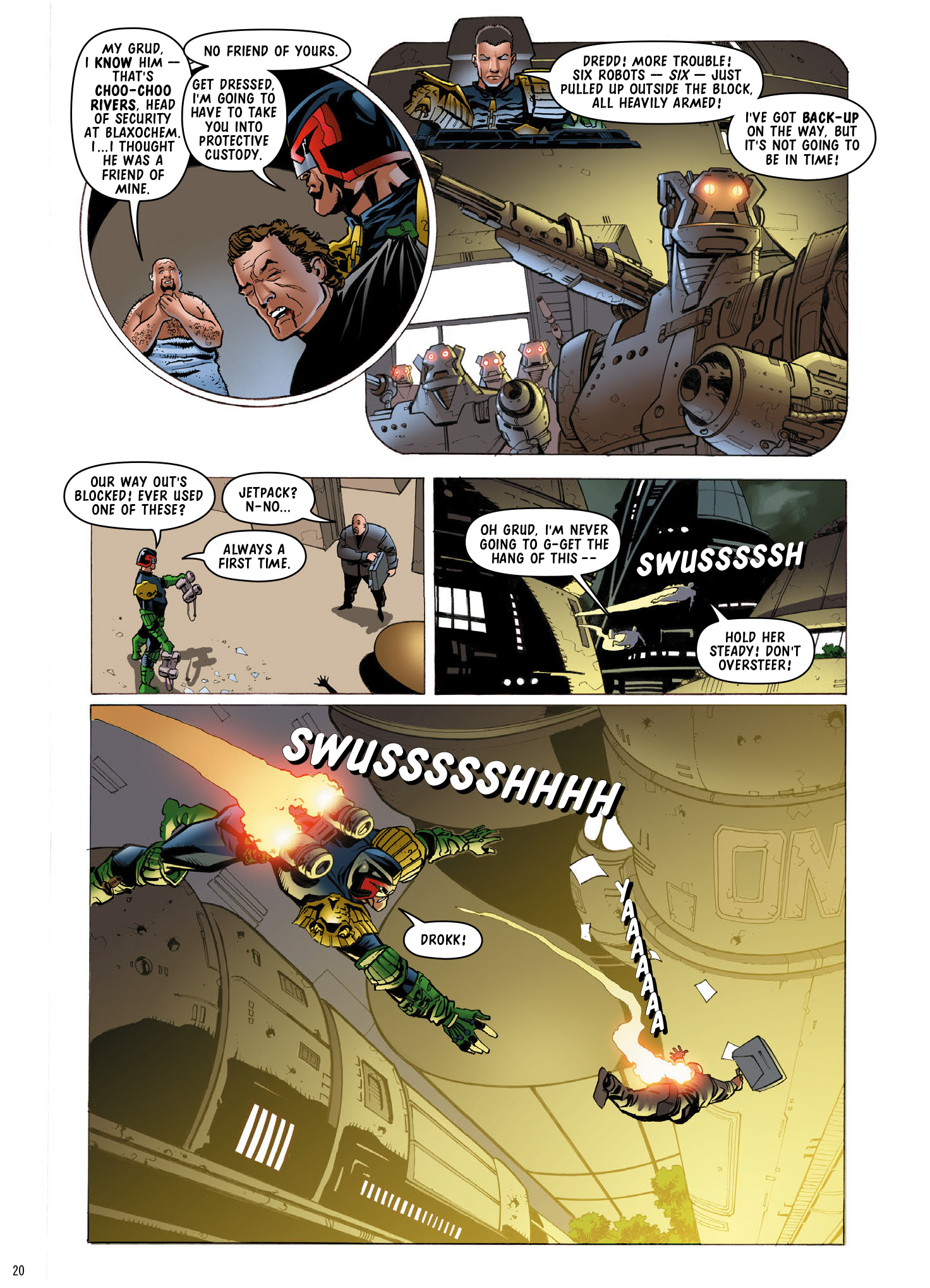 Read online Judge Dredd: The Complete Case Files comic -  Issue # TPB 33 (Part 1) - 22