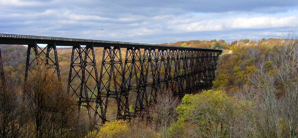 Kinzua Bridge Once The World S Longest Railroad Bridge Destroyed By Tornado Kuriositas