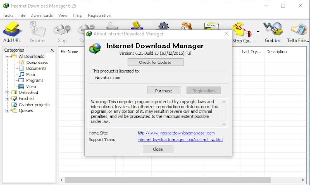 Internet Download Manager 6.25 Serial Key
