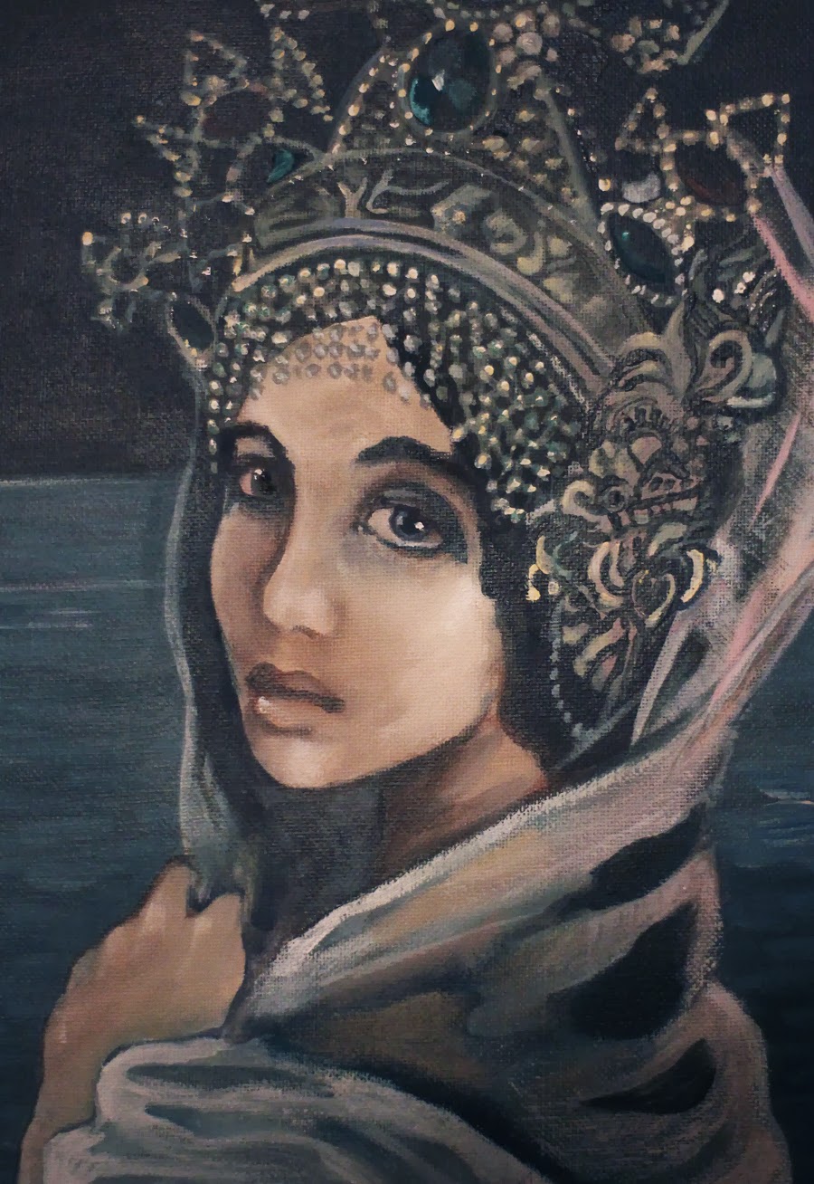 Гадалка картина врубеля