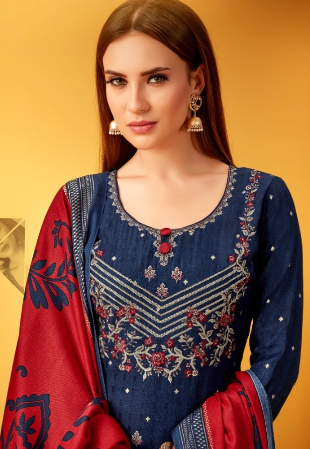 Anamika Silk mills Crazy girl vol 2 Woolen Winter salwar kameez