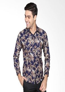 Harga Baju Batik Pria Lengan Panjang