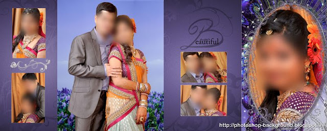 Decent Portrait Wedding Album Template