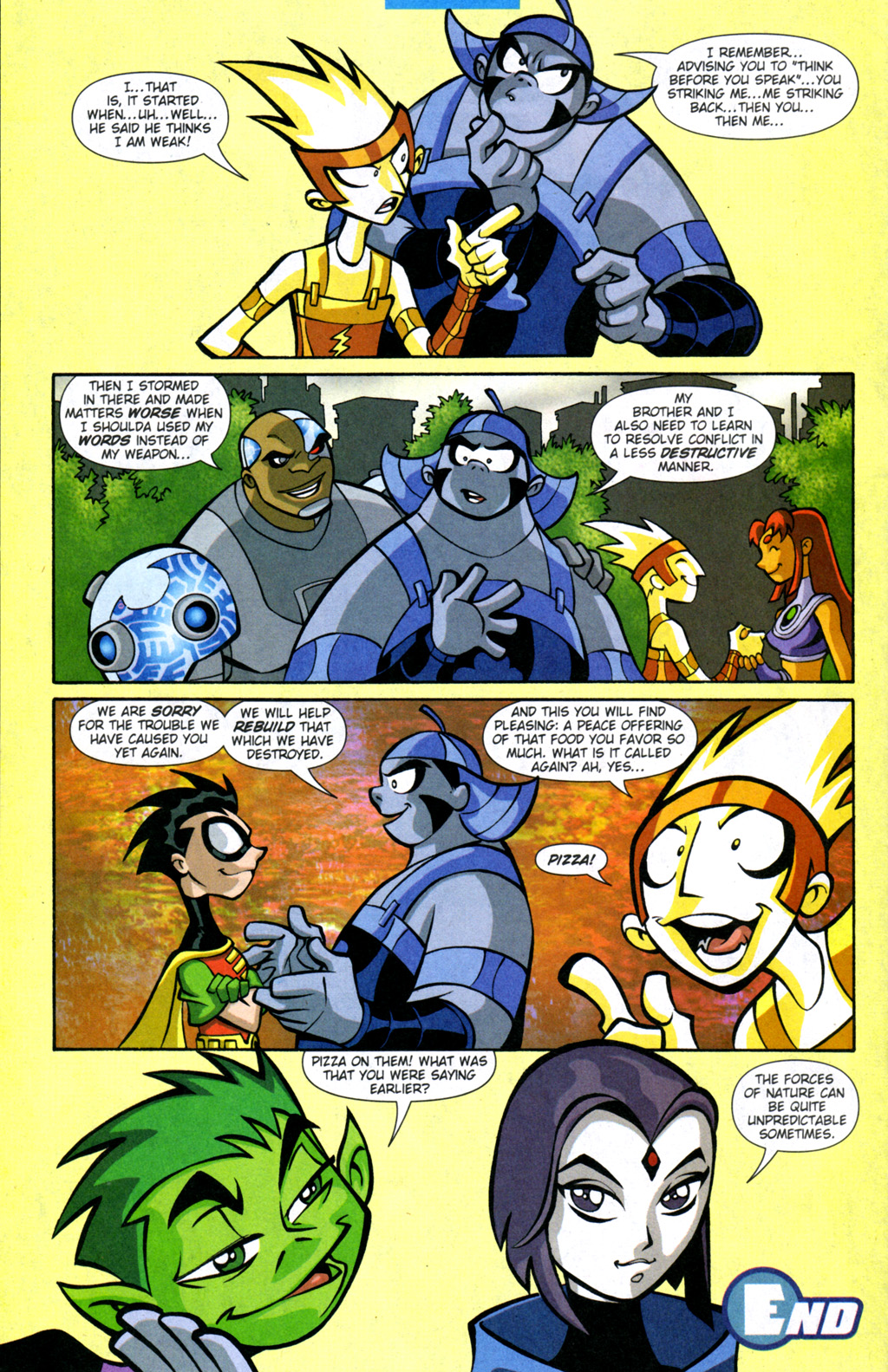Read online Teen Titans Go! (2003) comic -  Issue #6 - 22