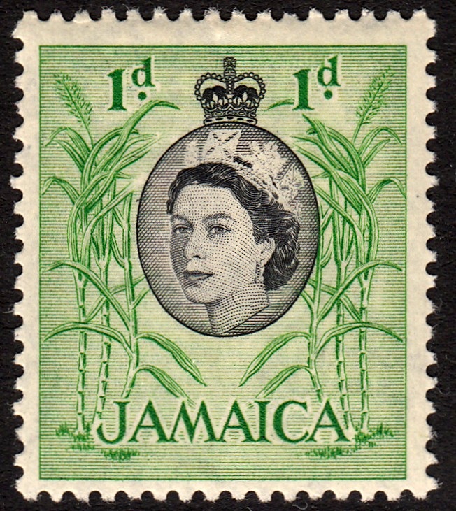 Engraved Stamps! Jamaica 1956 Definitives