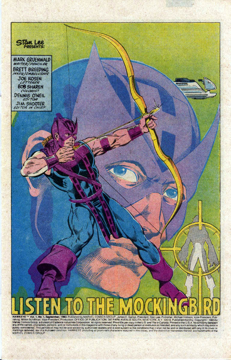 Hawkeye v1 001 | Read All Comics Online