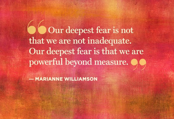 living in grace blog our deepest fear