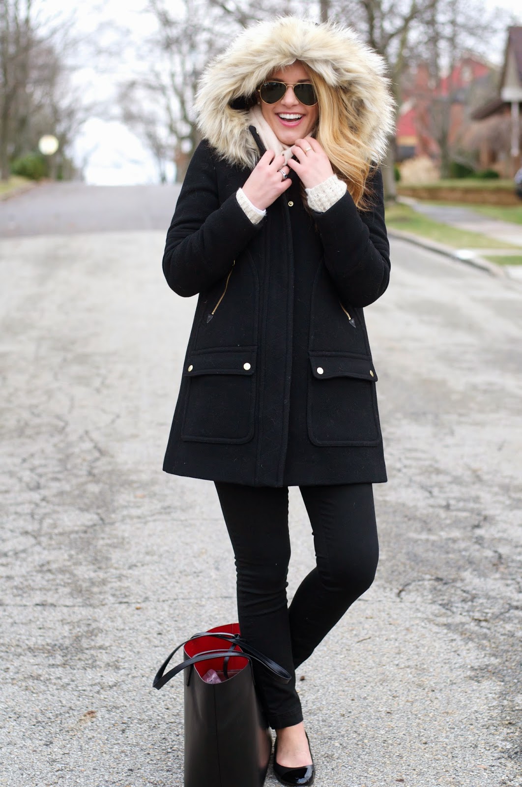 Summer Wind: Winter Layers ft. J. Crew Chateau Parka