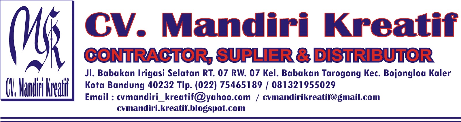 Kop Surat Cv Kontraktor Contoh Kop Surat