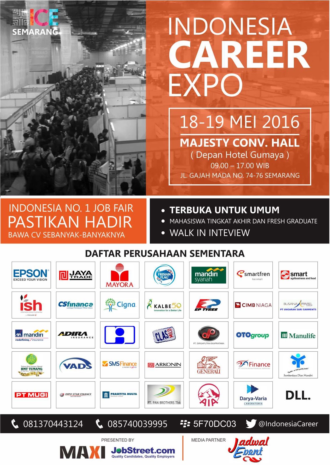 Bursa Kerja Job Fair Career Expo Semarang