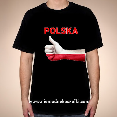 Koszulka Polska kciuk 