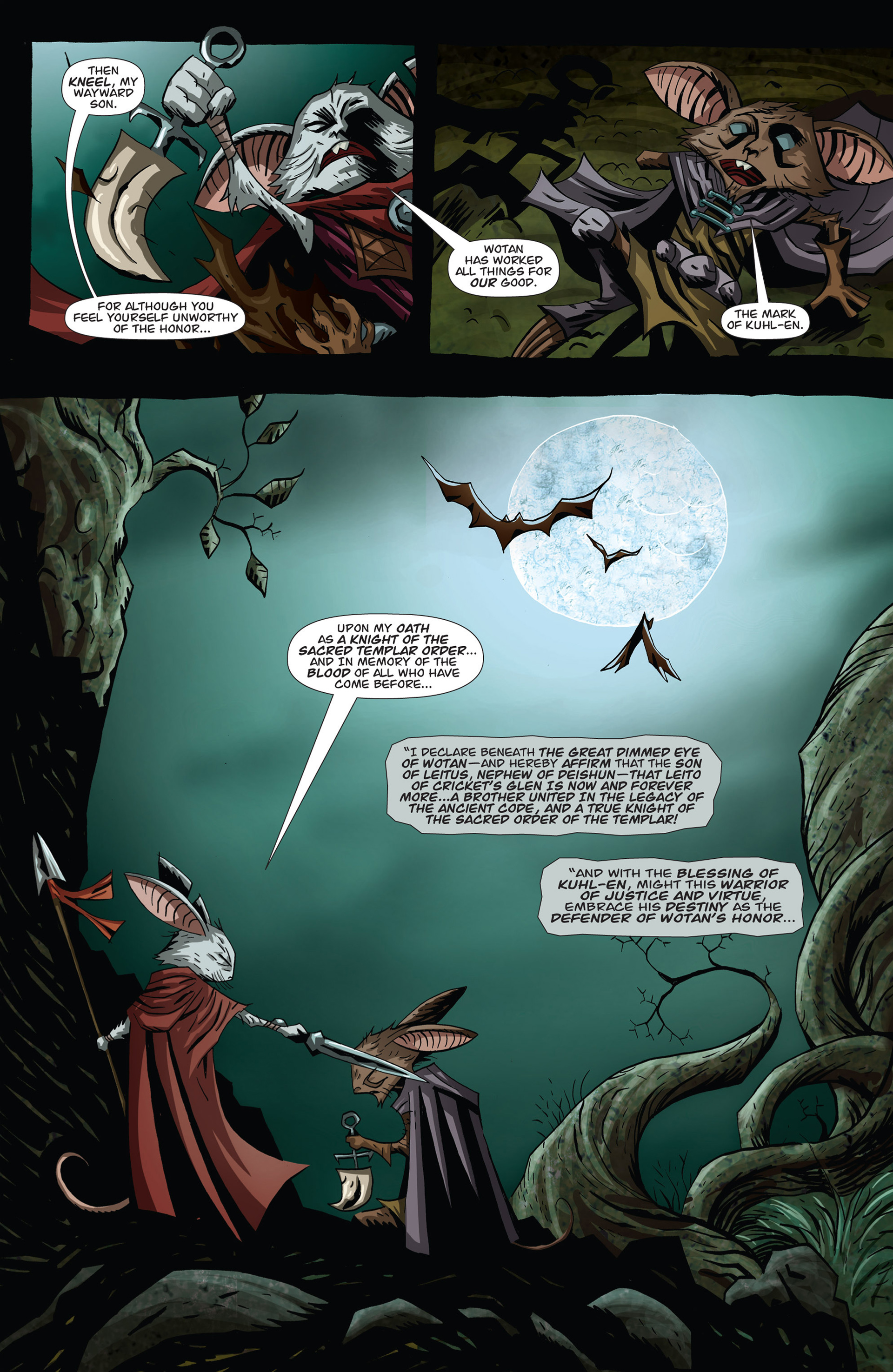 The Mice Templar Volume 4: Legend issue 6 - Page 25