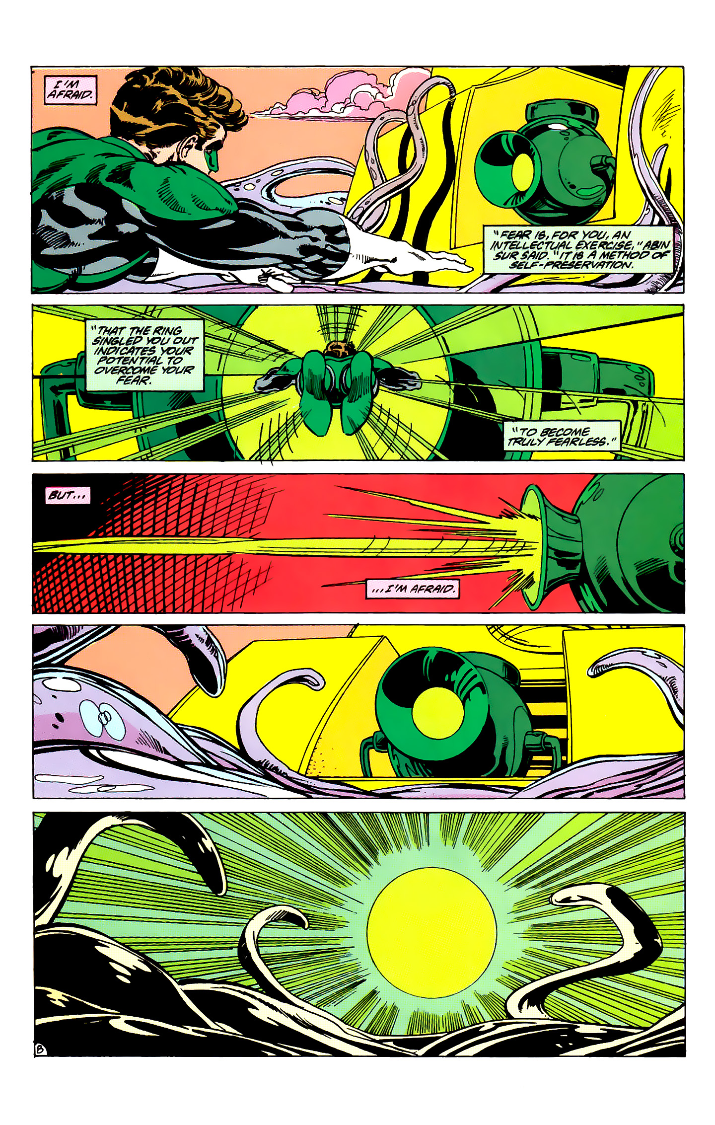 Read online Green Lantern: Emerald Dawn comic -  Issue #6 - 9