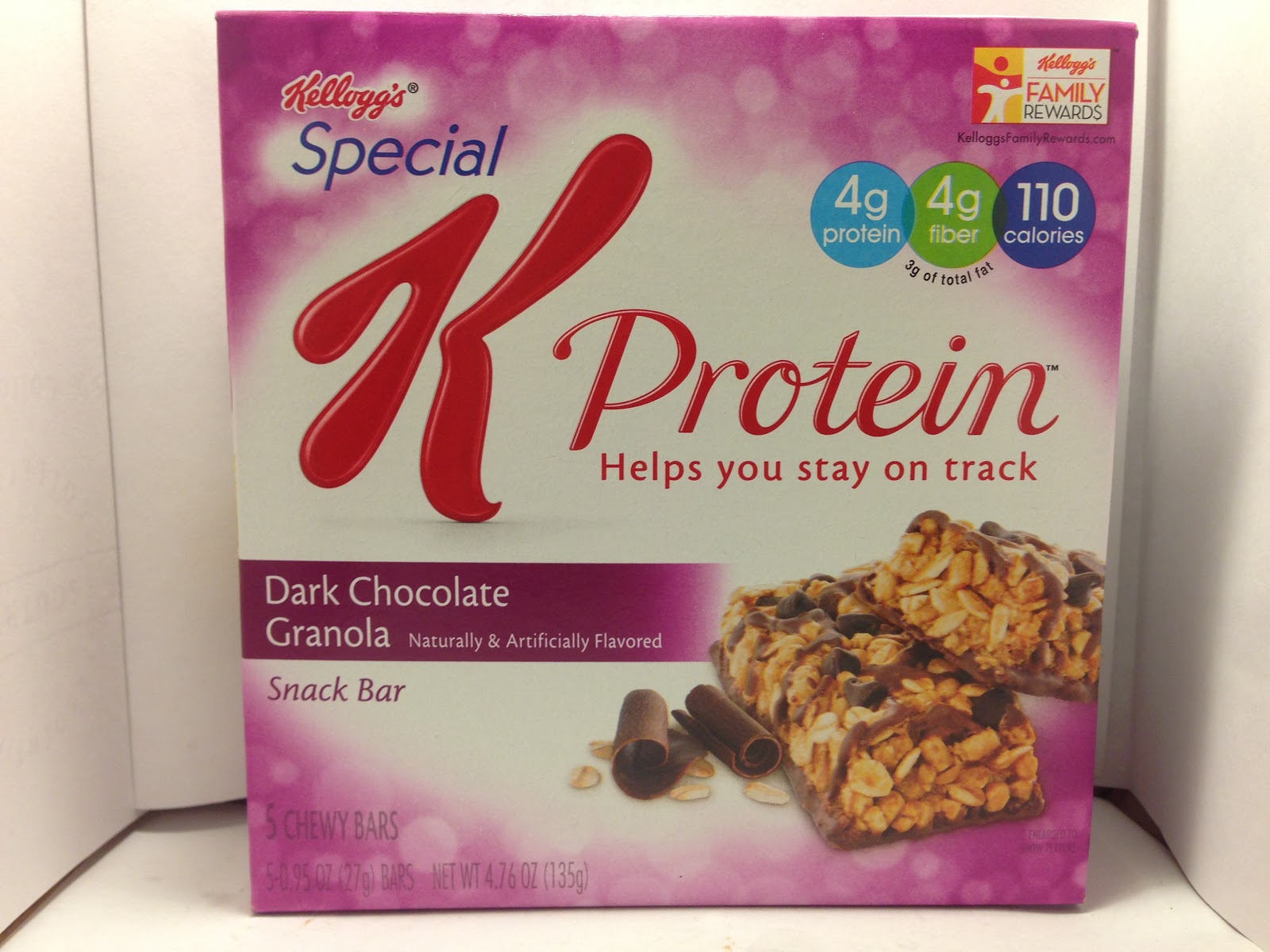 Crazy Food Dude: Review: Kellogg's Special K Protein Dark Chocolate ...