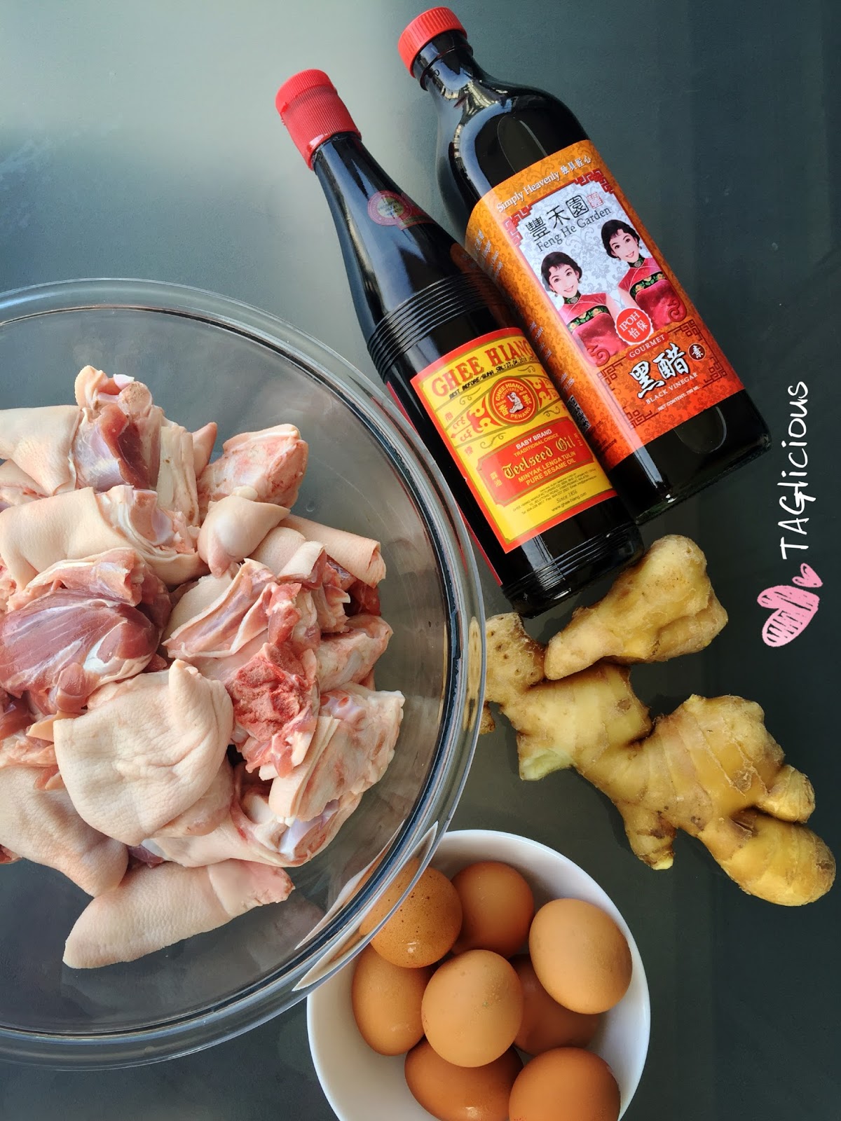 TAGlicious: Pig Trotter & Ginger Vinegar stew
