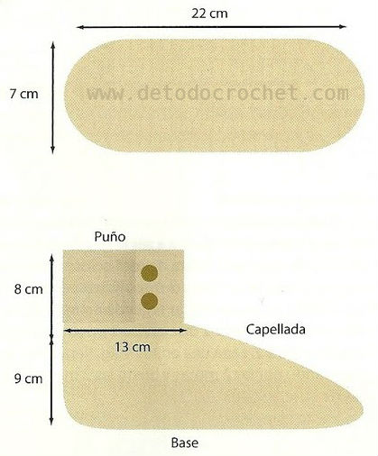 Patrones Botas Crochet explicación en / Paso paso