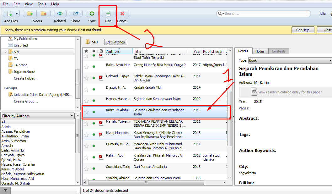Cara Membuat Citation Kutipan Dan Daftar Pustaka Otomatis