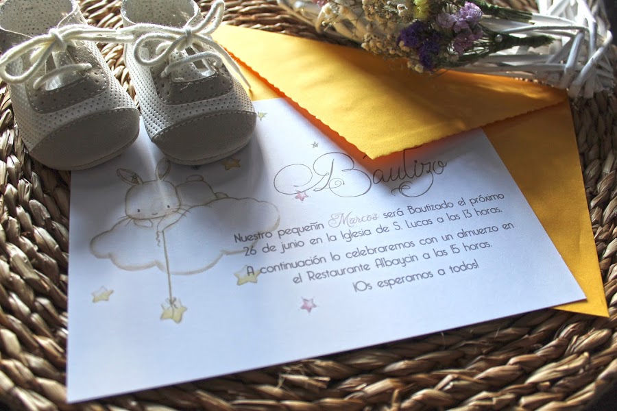 invitaciones para bautizo