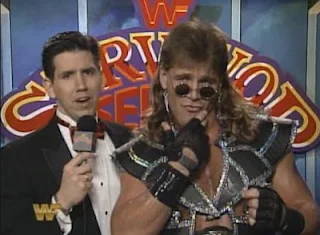 WWF / WWE Survivor Series 1993: Todd Pettingill interviews Shawn Michaels