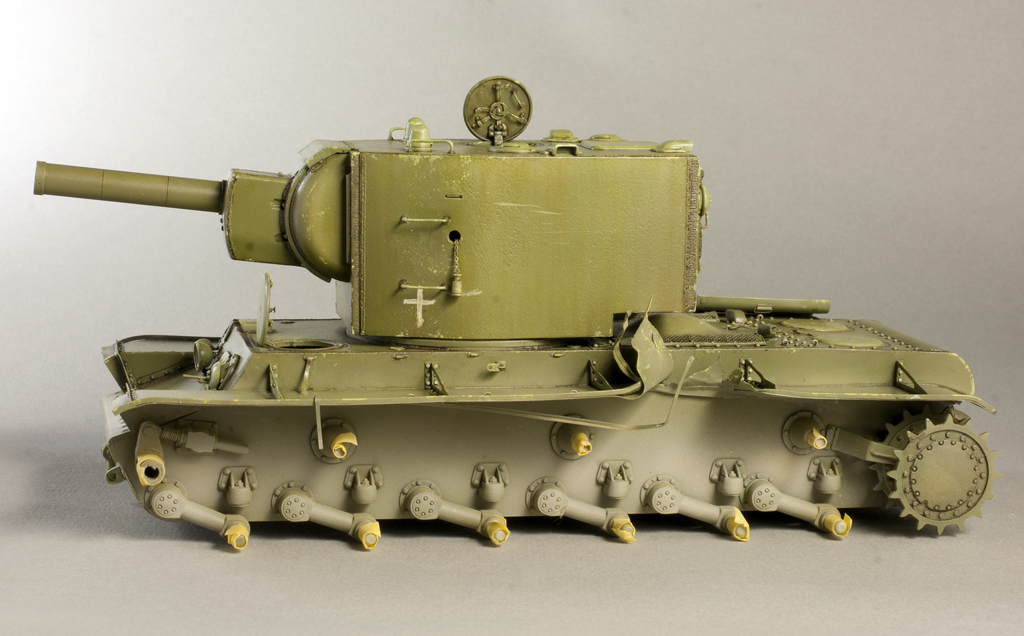 NICE MODELS: Покраска КВ-2