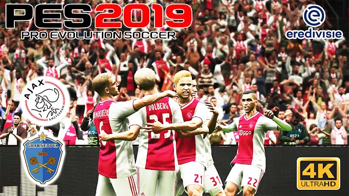 PES 2019 | Ajax vs Gharnetova | UEFA Champion League | PC GamePlaySSS