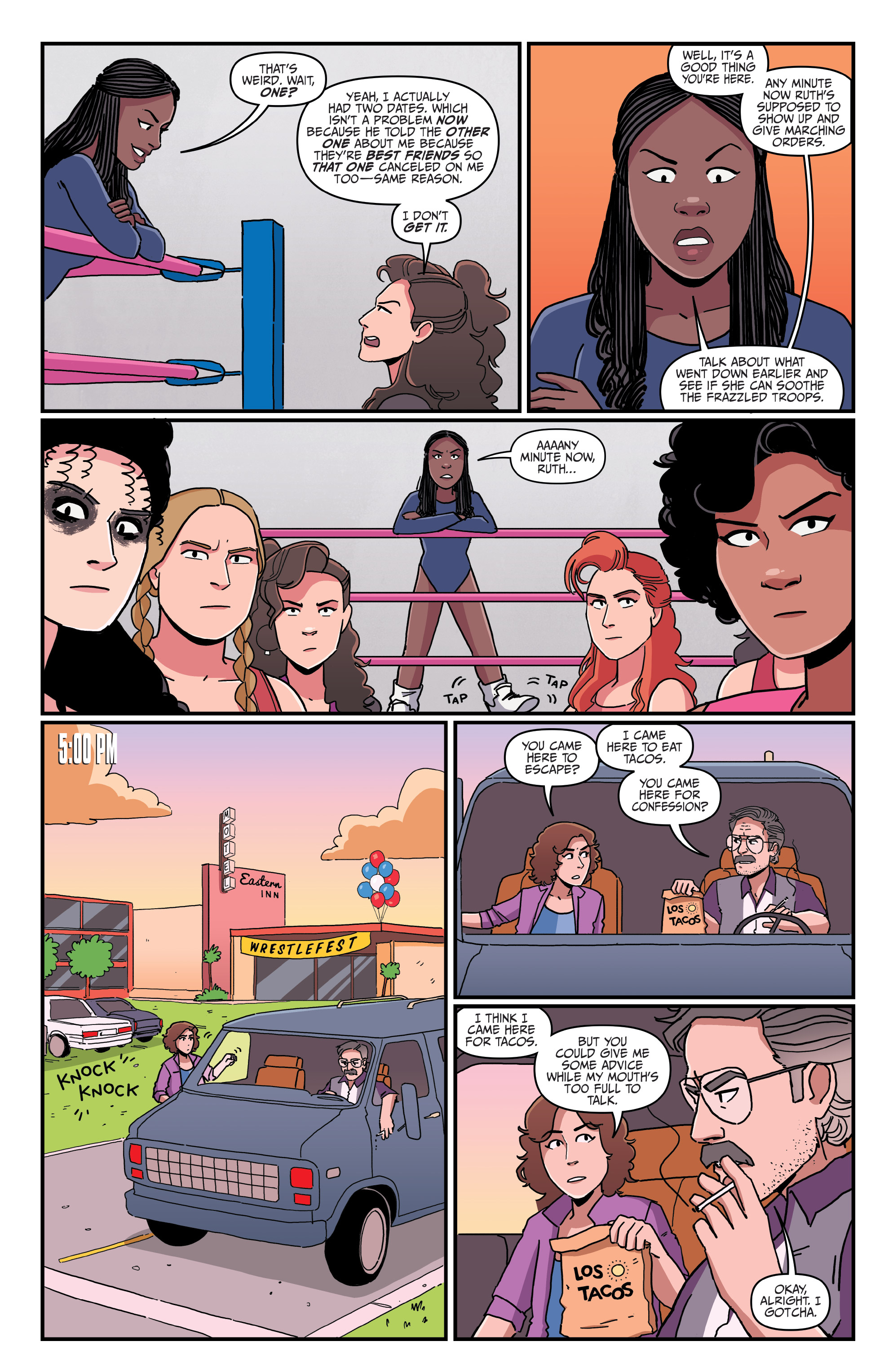 Read online GLOW comic -  Issue #3 - 19