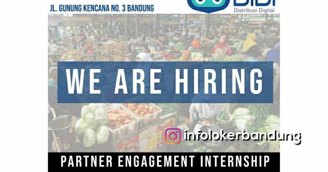 Lowongan Kerja PT. Didi Teknologi Indonesia Bandung November 2018