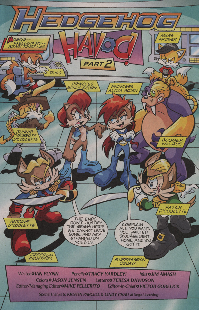 Read online Sonic The Hedgehog comic -  Issue #196 - 2