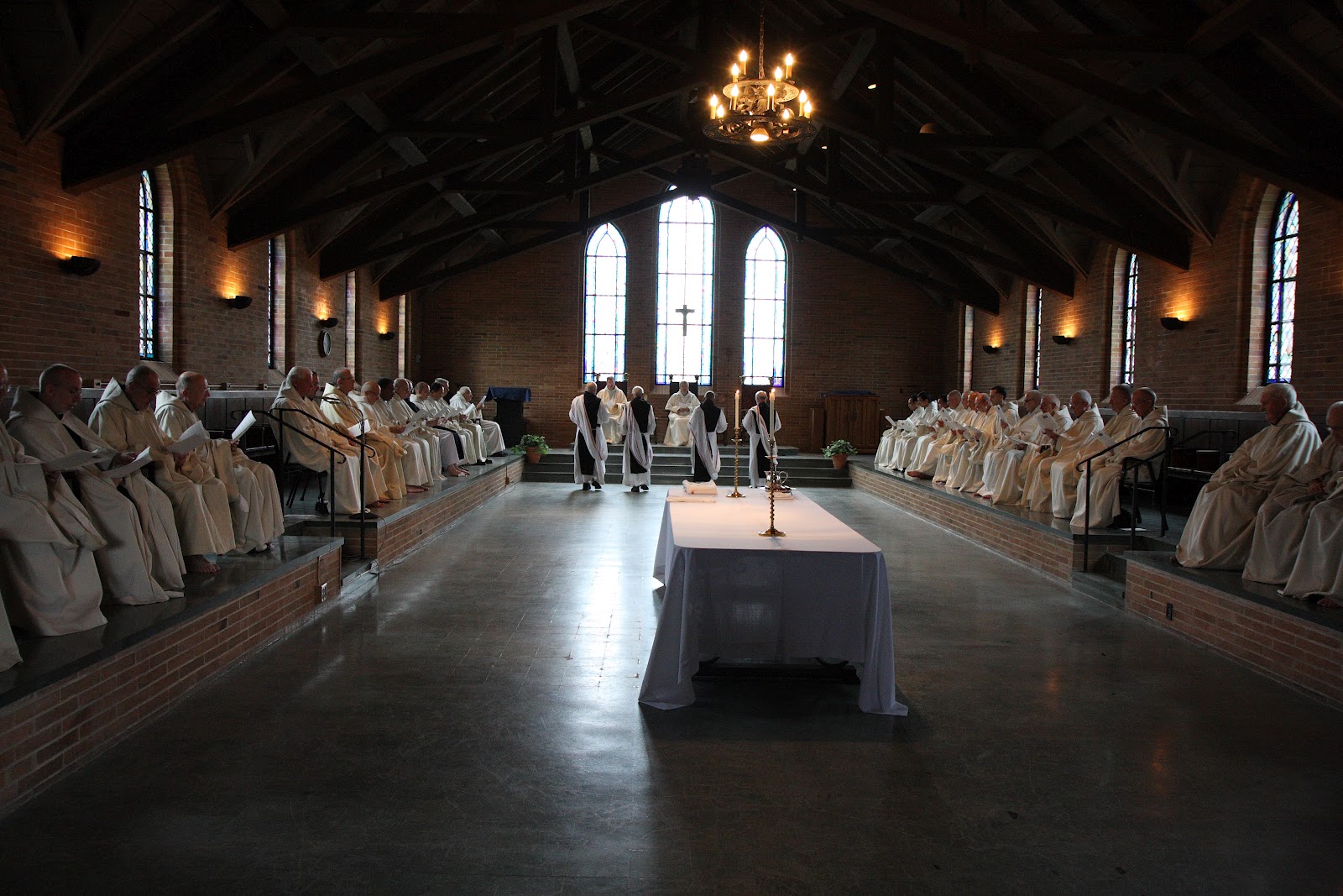 ST JOSEPH'S ABBEY, SPENCER MA: Holy Thursday