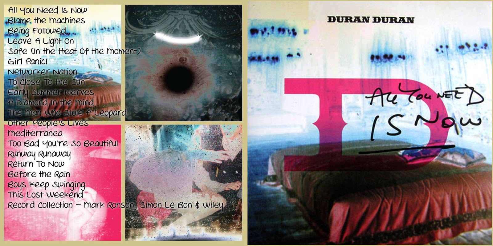 Duran Duran - All You Need Is Now CD, Album at Discogs