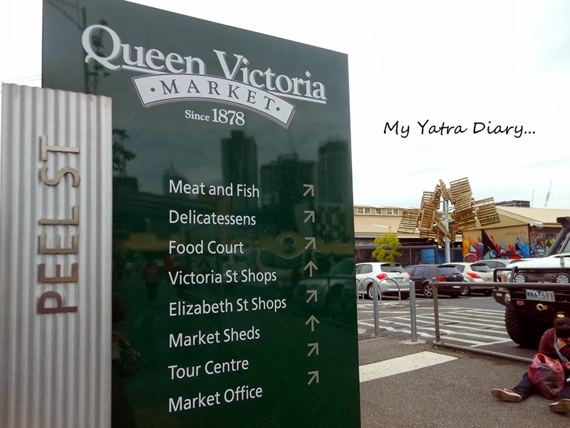 Entrance to Queen Victoria Market, Melbourne