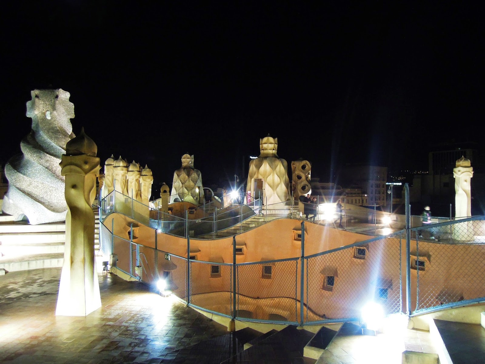 La terrazza della Pedrera