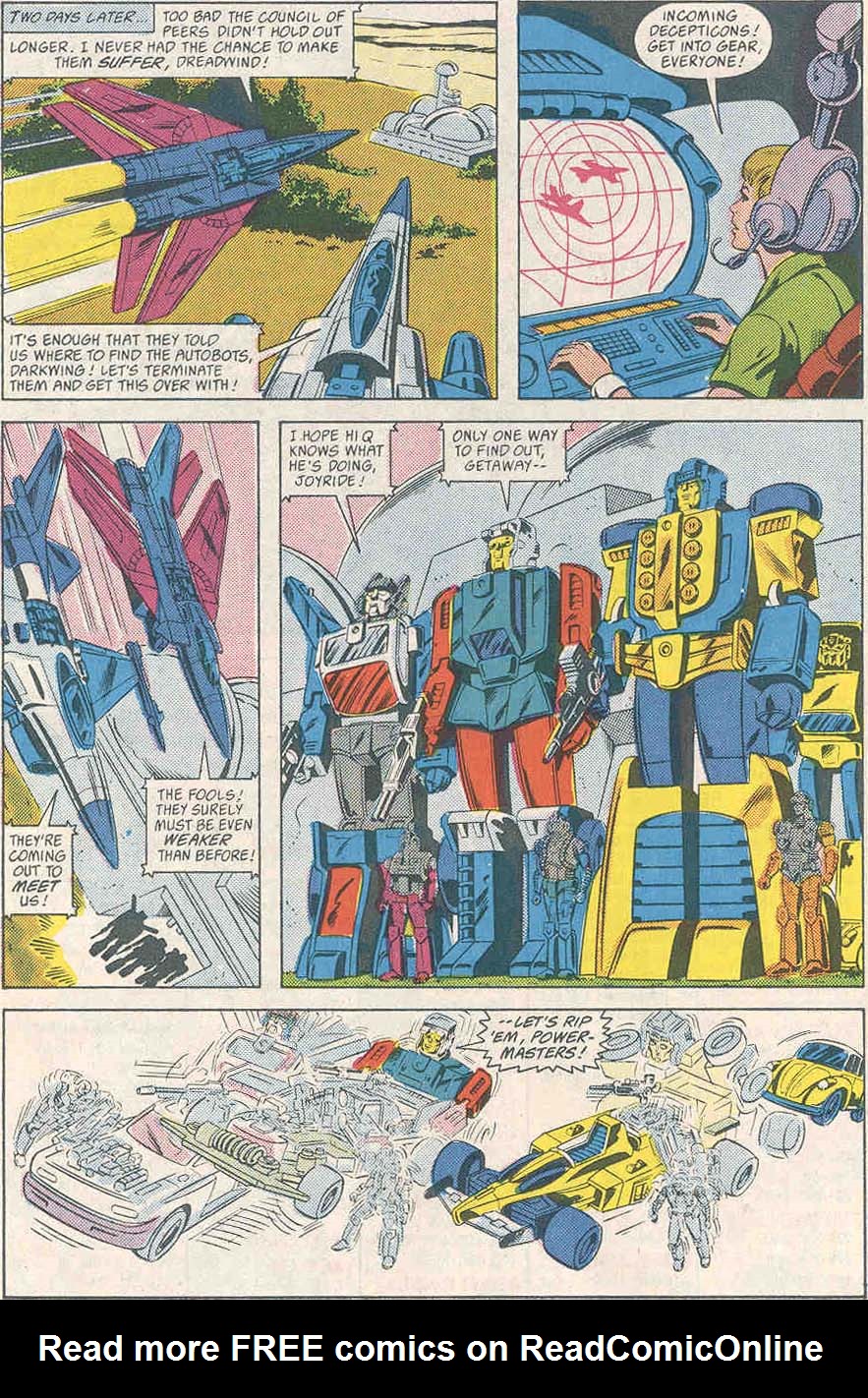 Read online The Transformers (1984) comic -  Issue #42 - 19