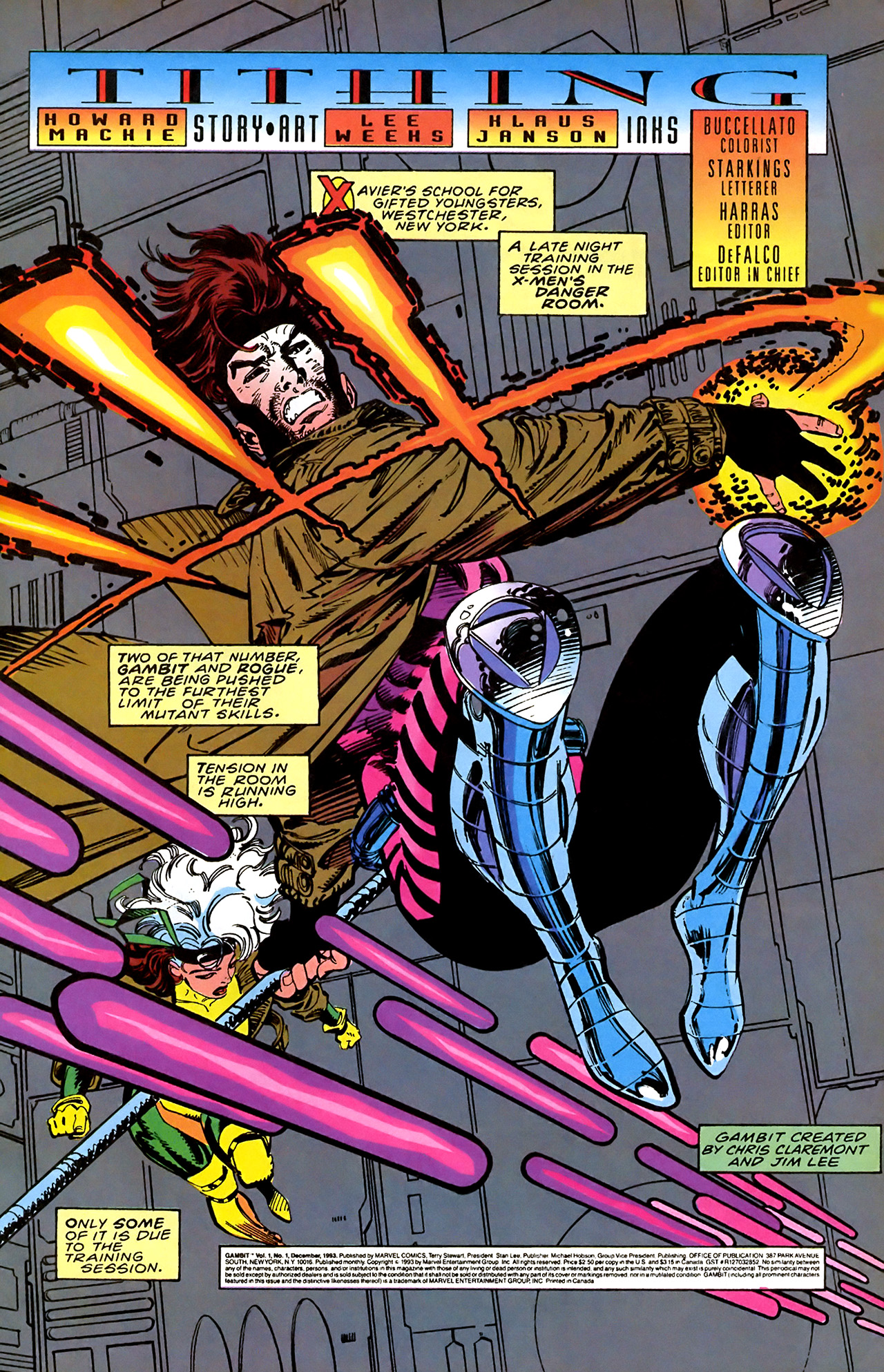 Read online Gambit (1993) comic -  Issue #1 - 4