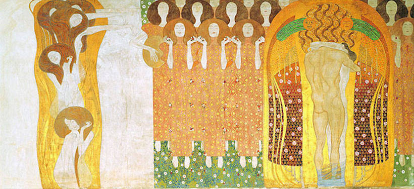 Photographer Recreates Klimt's Paintings Using Real Models