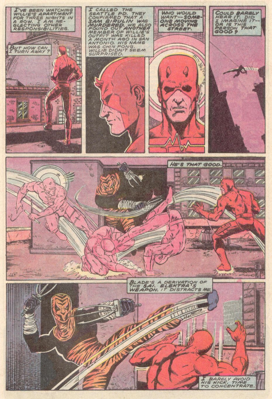 Read online Daredevil (1964) comic -  Issue #258 - 9