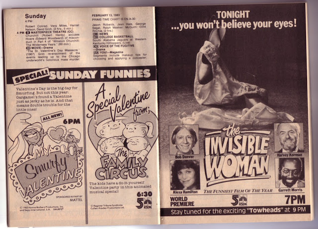 Garage Sale Finds: What Was On TV - February 12-18, 1983
