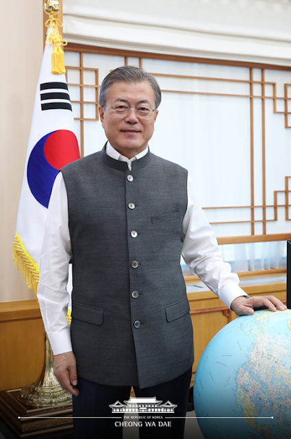 Mayank Chhaya Daily: President Moon Jae-in, Modi Vest and risible debate