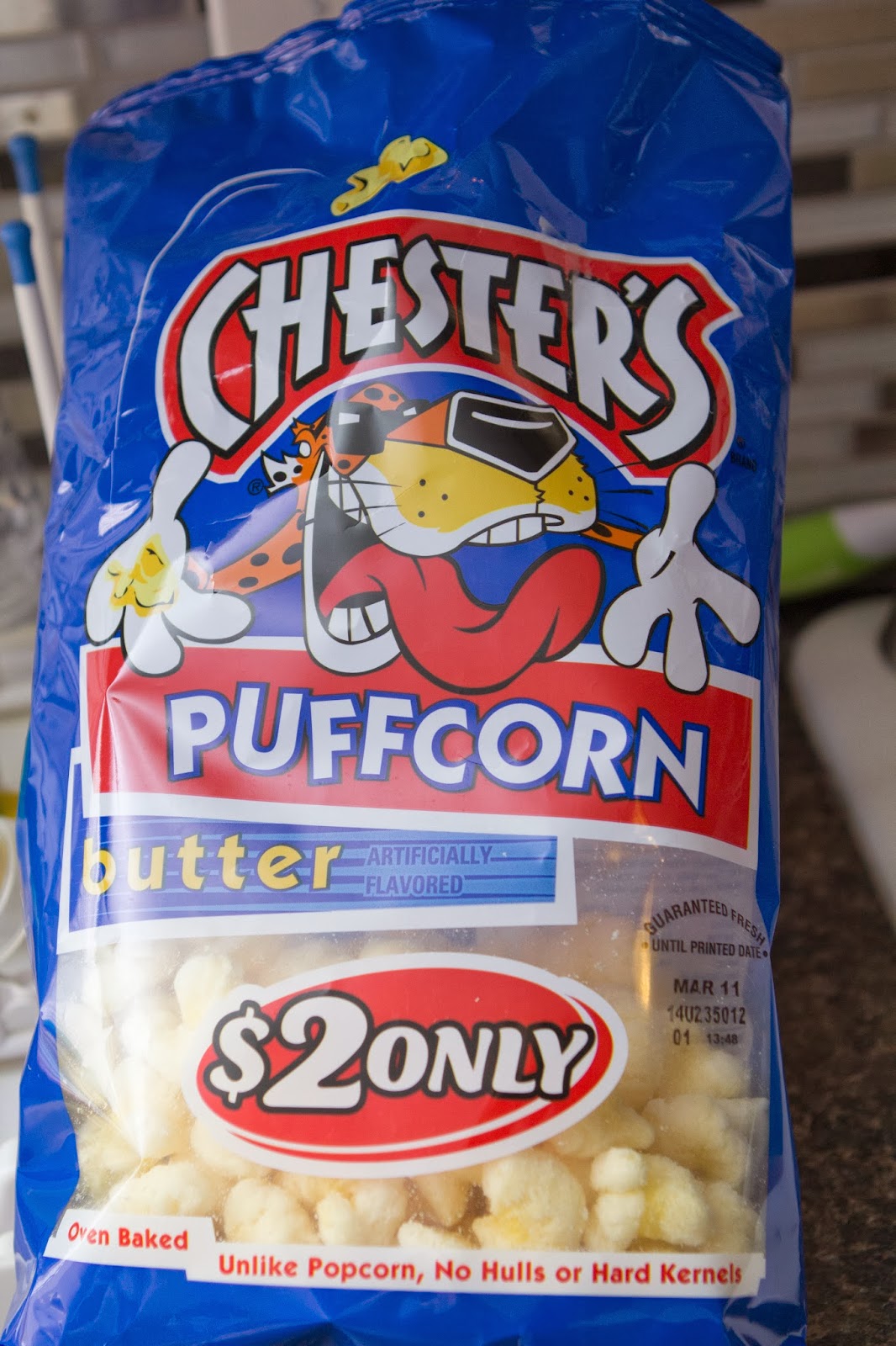 Kashina's Kitchen Sister Karen Daley's Puffed Corn Crack