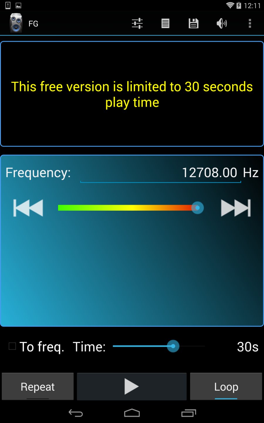 tonegenerator android tones play at same time