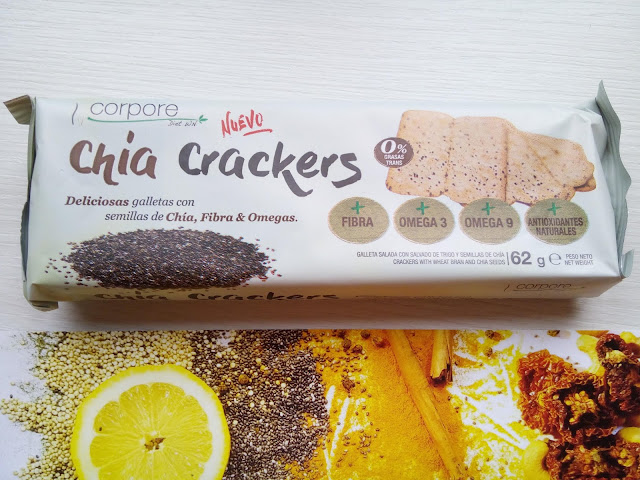 Chia crackers