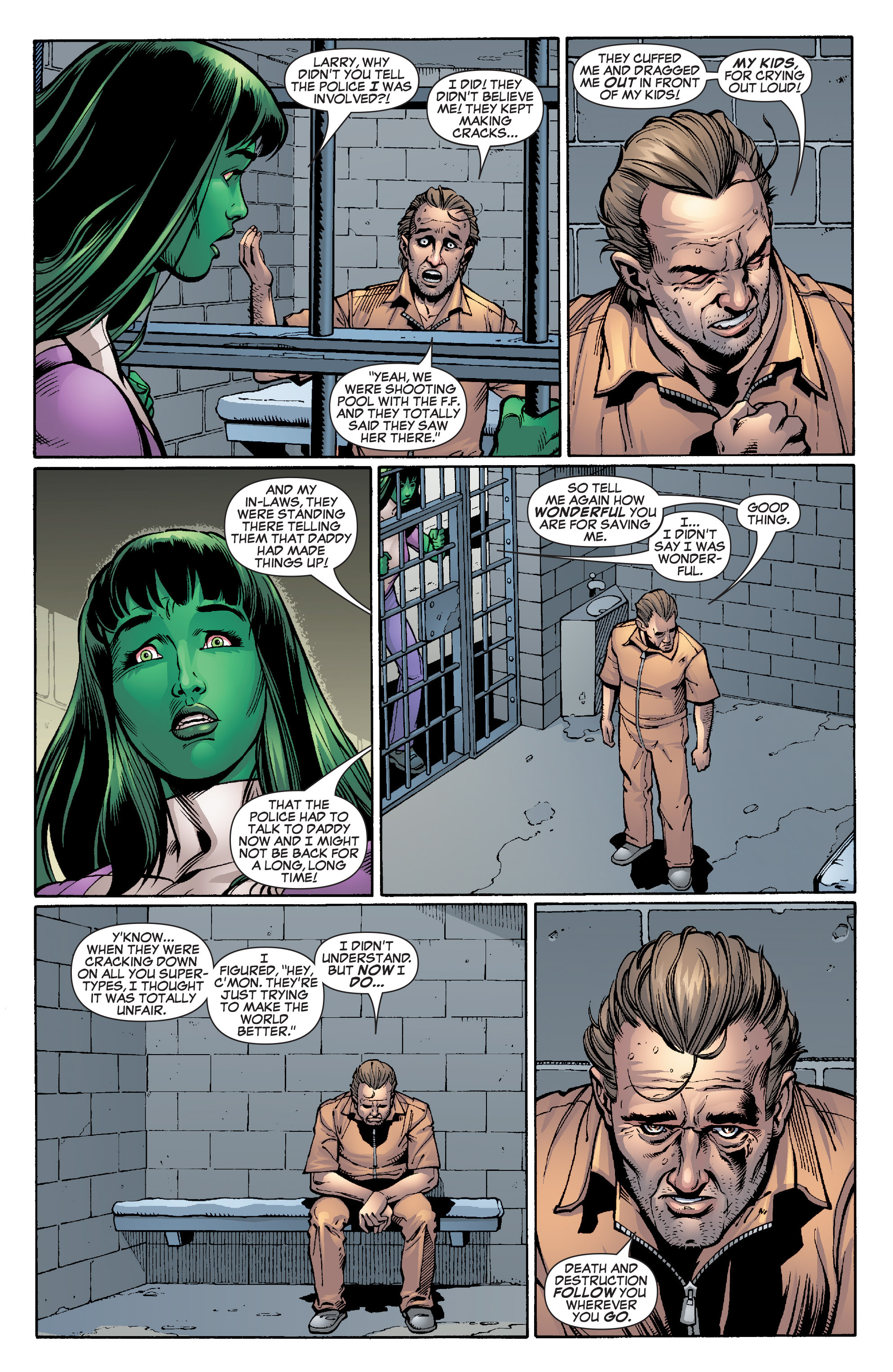 Read online She-Hulk (2005) comic -  Issue #27 - 9