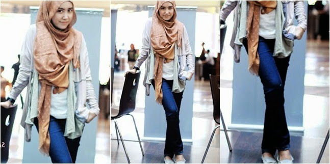 4 Model Busana Hijab  Trendy untuk kuliah Fashion  Gaya 