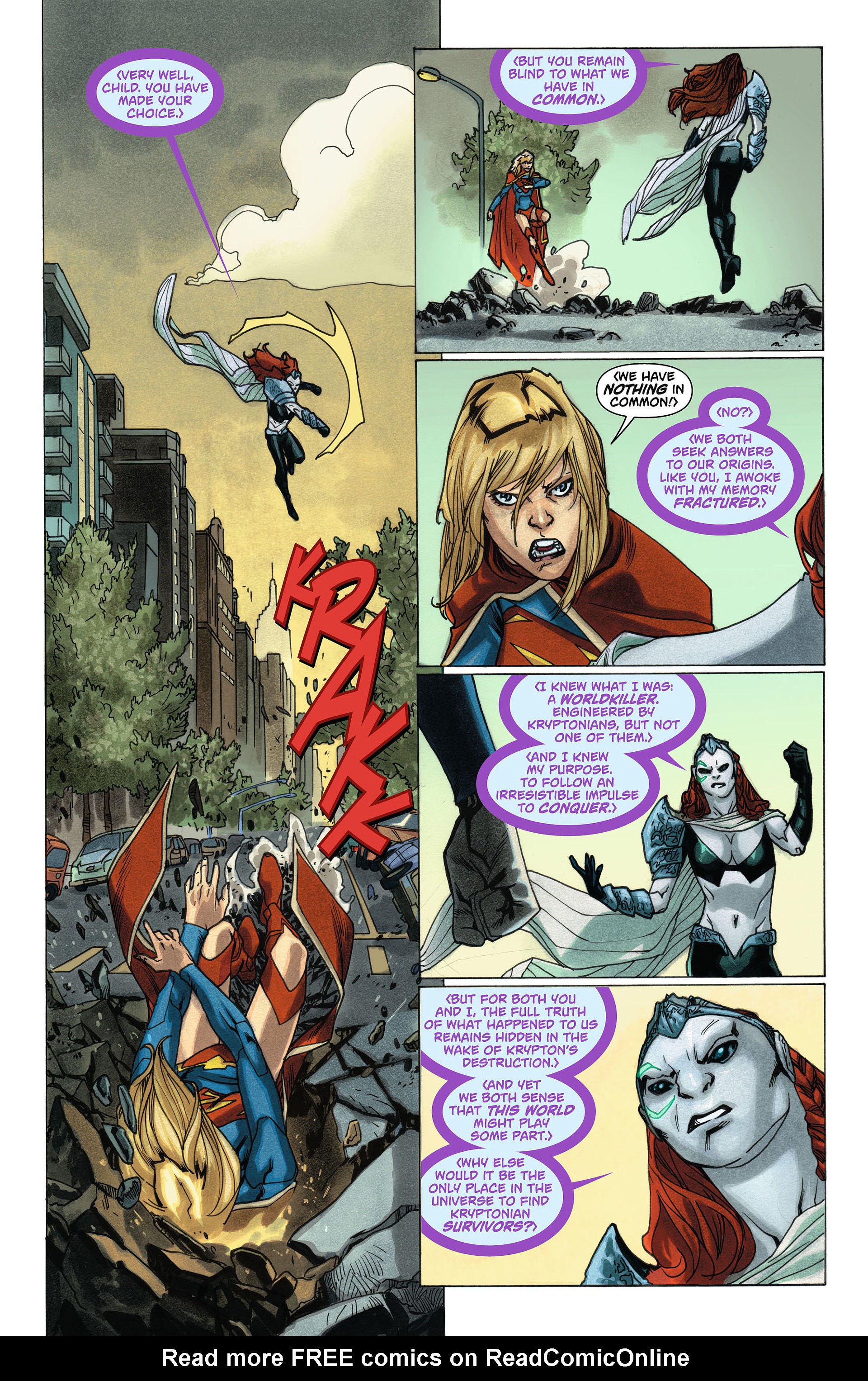 Read online Supergirl (2011) comic -  Issue #6 - 17