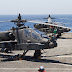 US Army's AH-64D Apache Attack Helicopters Aboard USS Ponce (LPD-15)