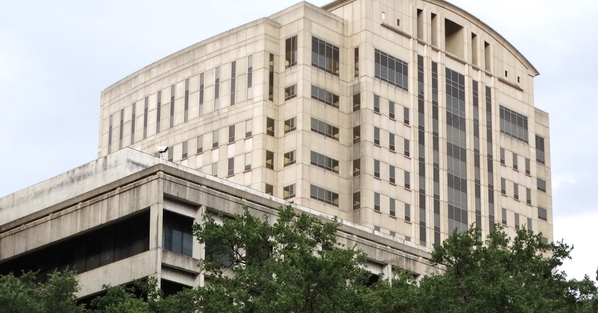 Houston in Pics Highrise Criminal Courthouse in Downtown Houston