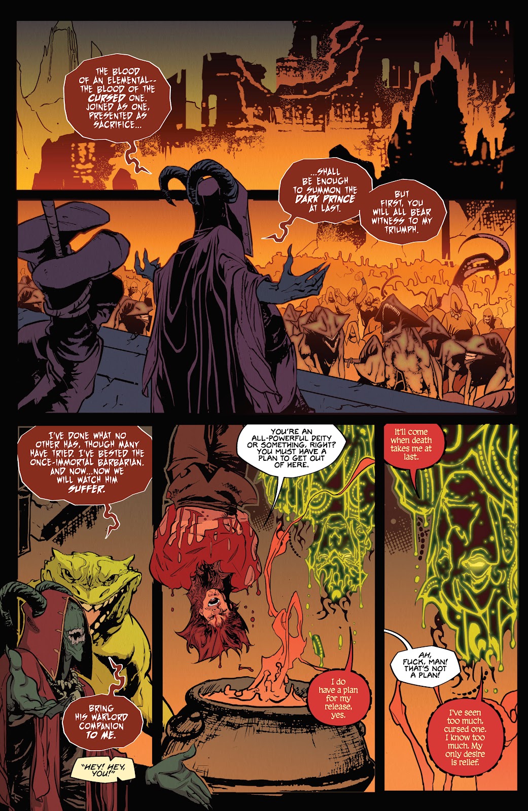 Barbaric Hell to Pay issue 3 - Page 23